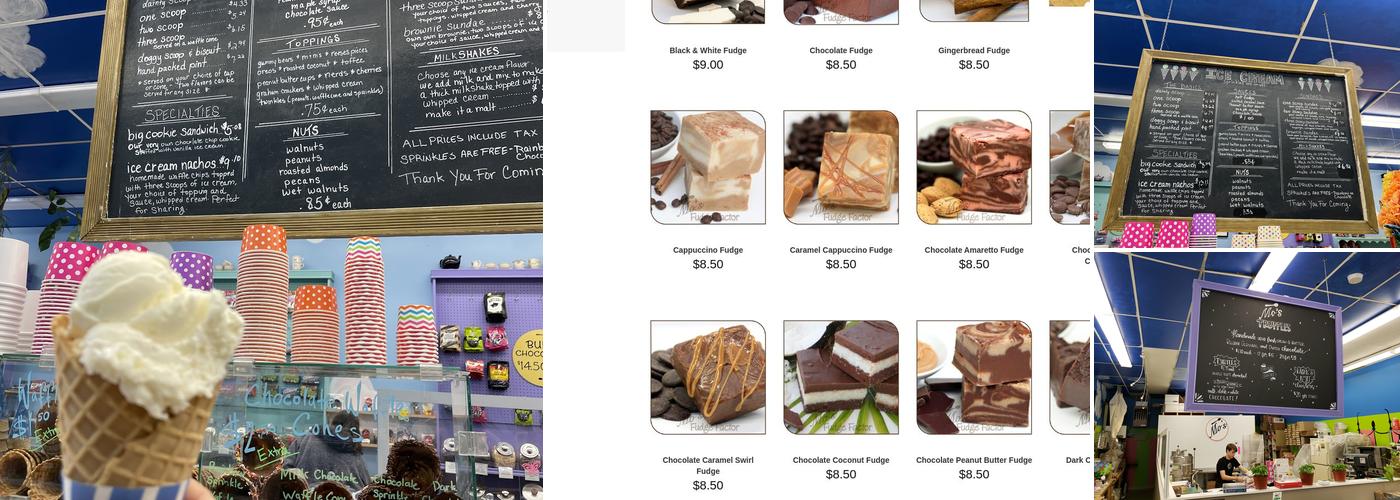 Mo's Fudge Factor Menu