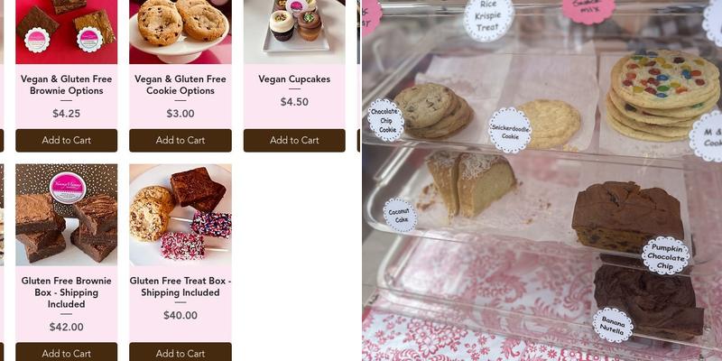 Yummy Mummy Bakery Menu