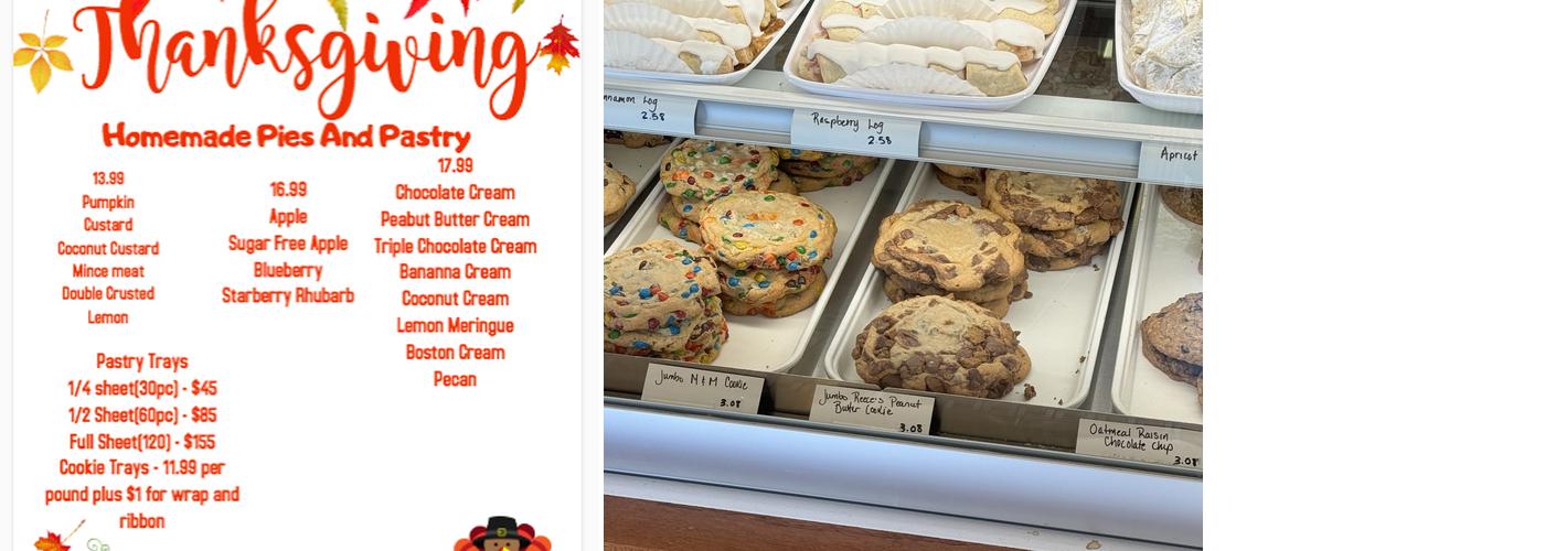 Gerardo's Italian Bakery Menu