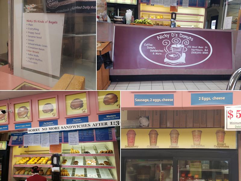 Nicky D's Donuts Menu