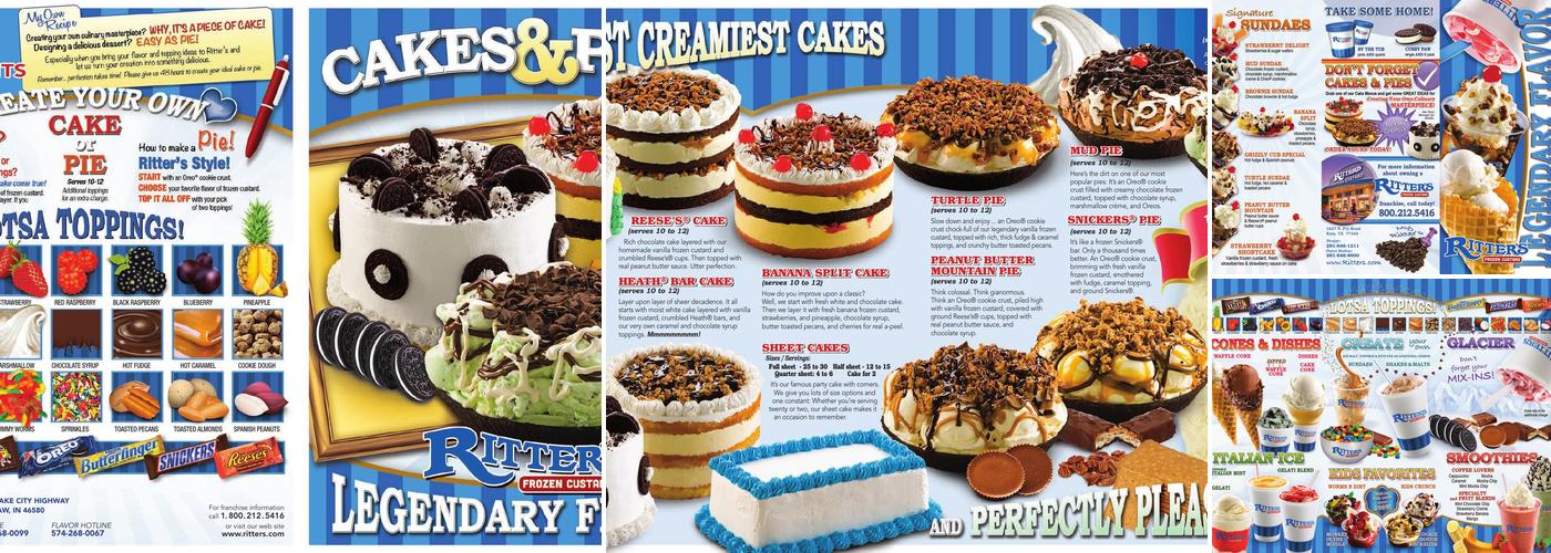 Ritter's Frozen Custard Terre Haute Menu