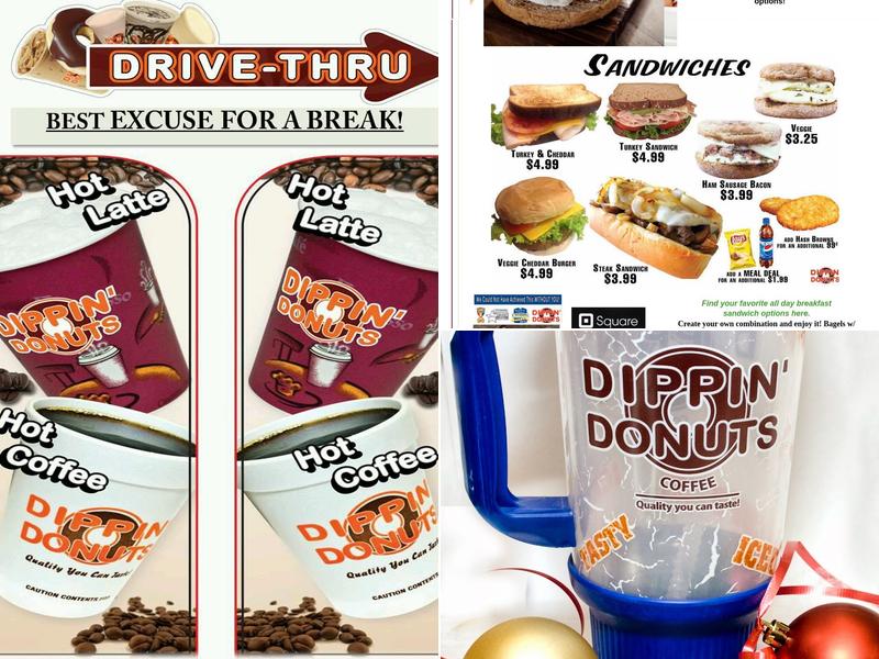 Dippin' Donuts Menu