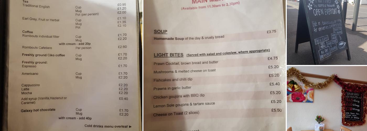 Muffins Tea Rooms , Takeaway And Delivery Menu