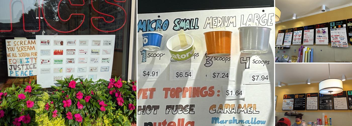 Rancatore's Ice Cream & Yogurt Menu