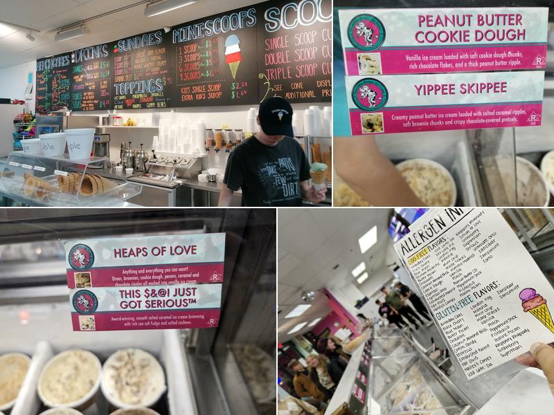 Silver Dipper Ice Cream Menu