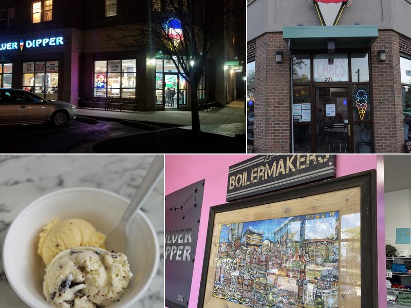 Silver Dipper Ice Cream 201 E State St, West Lafayette