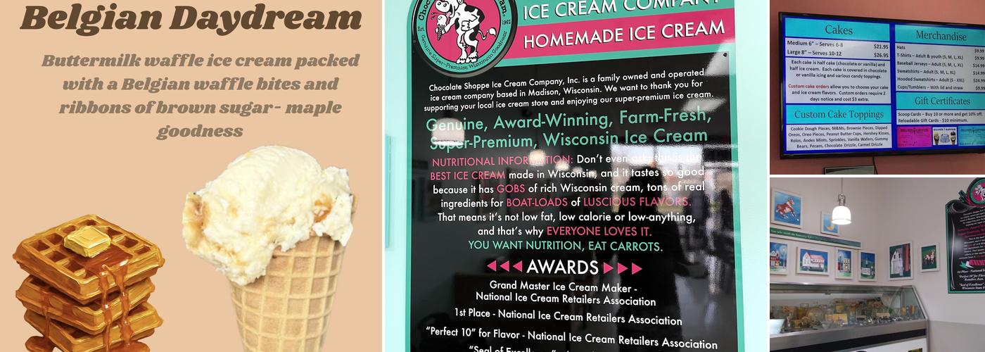 Silver Dipper Ice Cream Menu