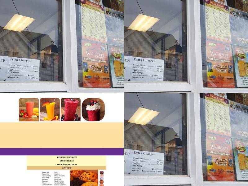 Gourmet Donuts Menu