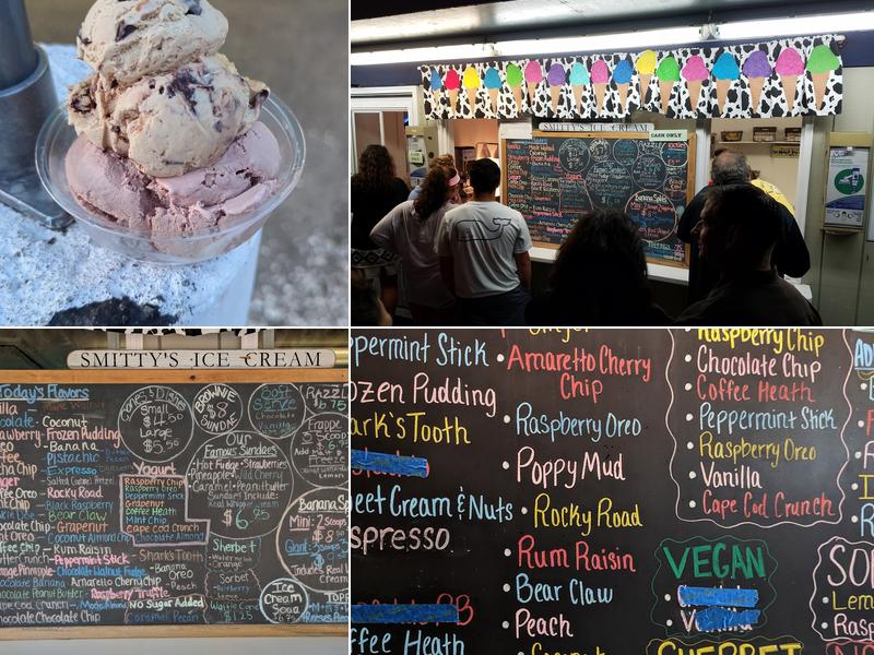 Smitty's Homemade Ice Cream Menu