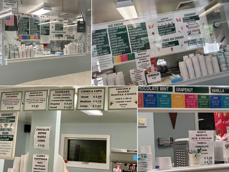 Somerset Creamery - Route 28A Menu