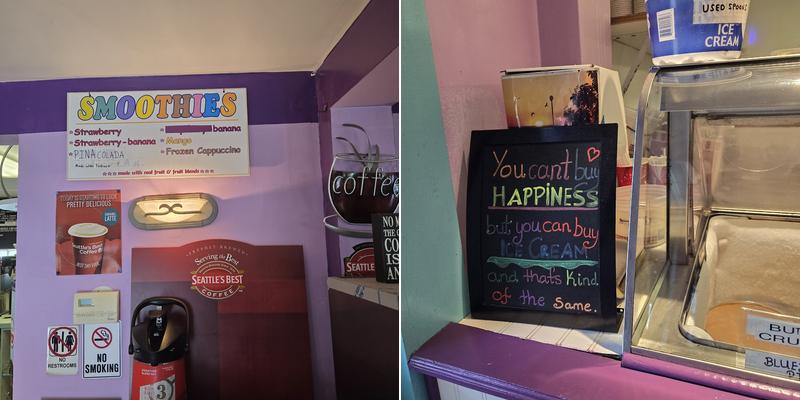 Vineyard's Best Ice Cream and Coffee Co. Menu