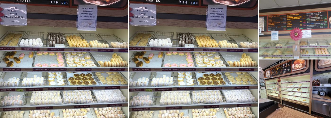 Deluxe Donuts Menu