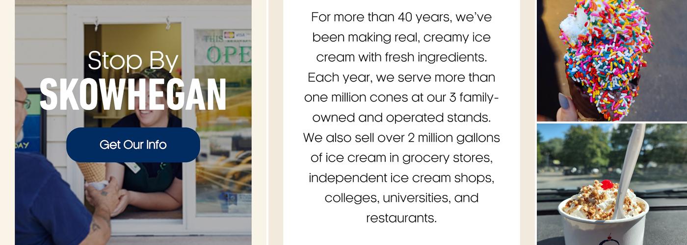 Gifford's Famous Ice Cream Menu