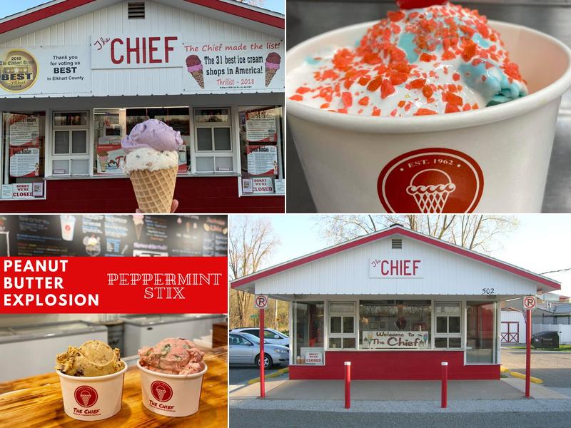 Chief Ice Cream 502 W Lincoln Ave, Goshen