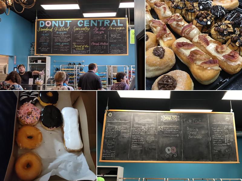 Donut Central Menu