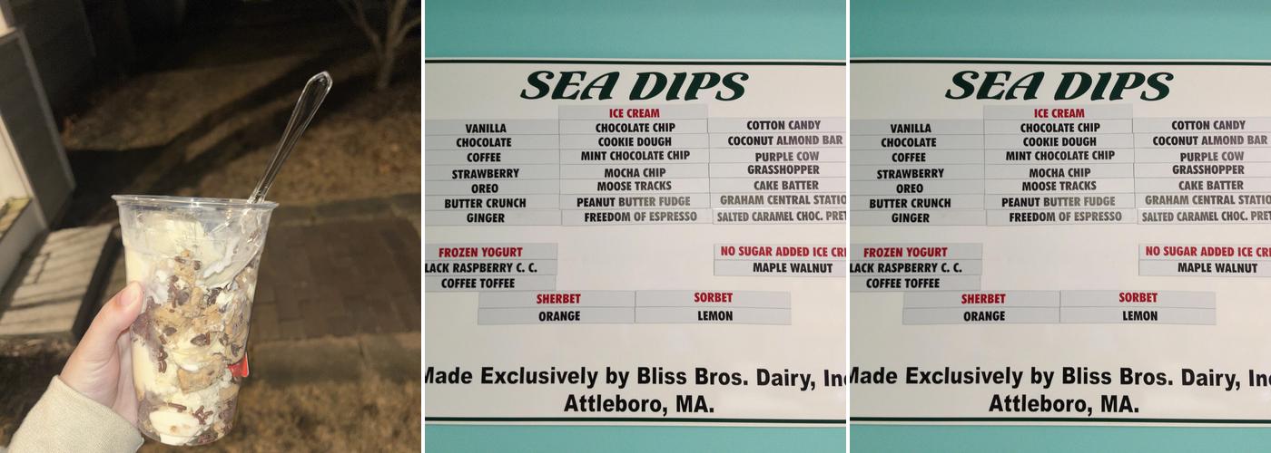 Sea Dips Ice Cream by Mimis Menu