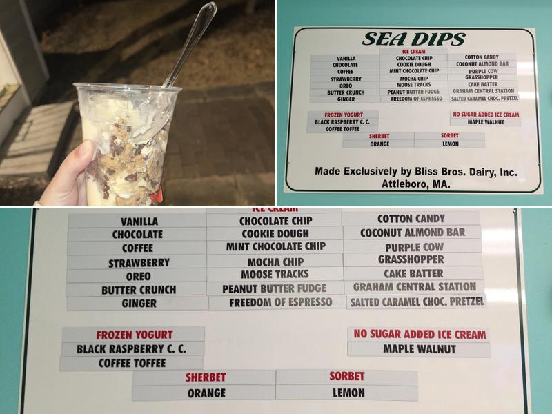 Sea Dips Ice Cream by Mimis Menu