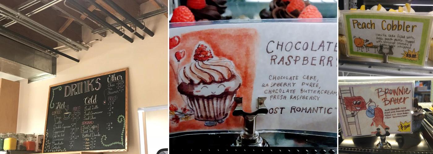 Molly's Cupcakes Menu