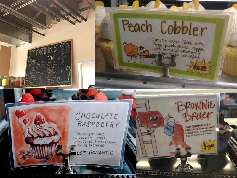 Molly's Cupcakes Menu