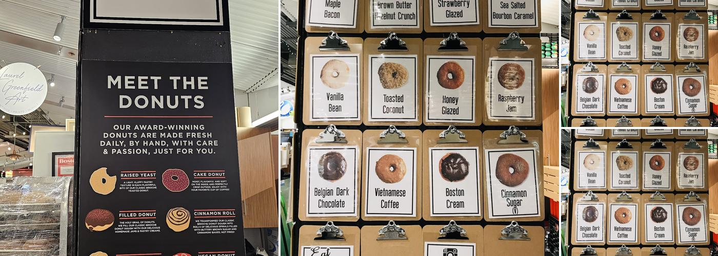 Union Square Donuts Menu