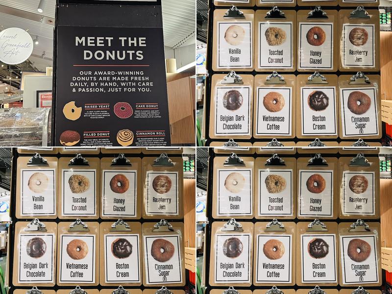 Union Square Donuts Menu