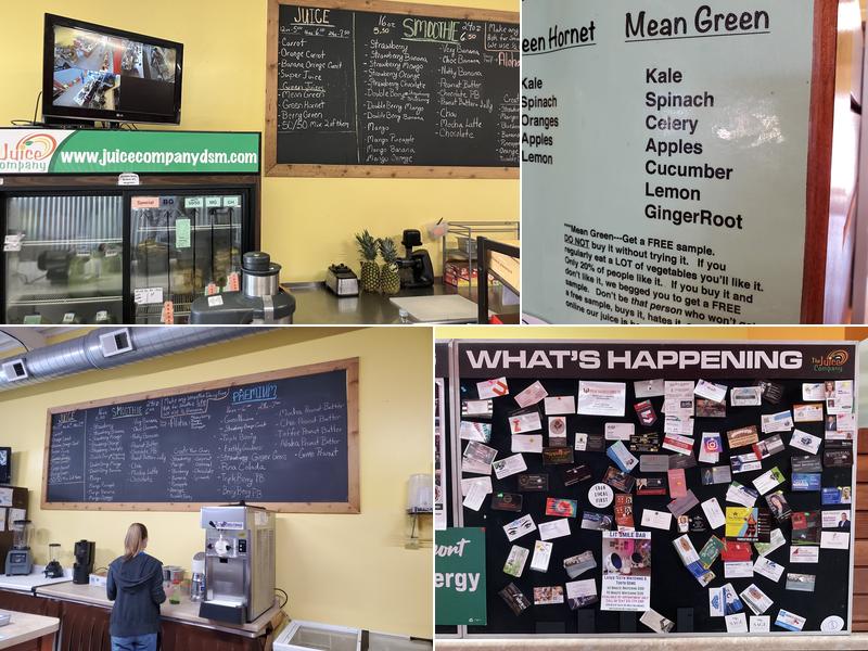 The Juice Company Menu