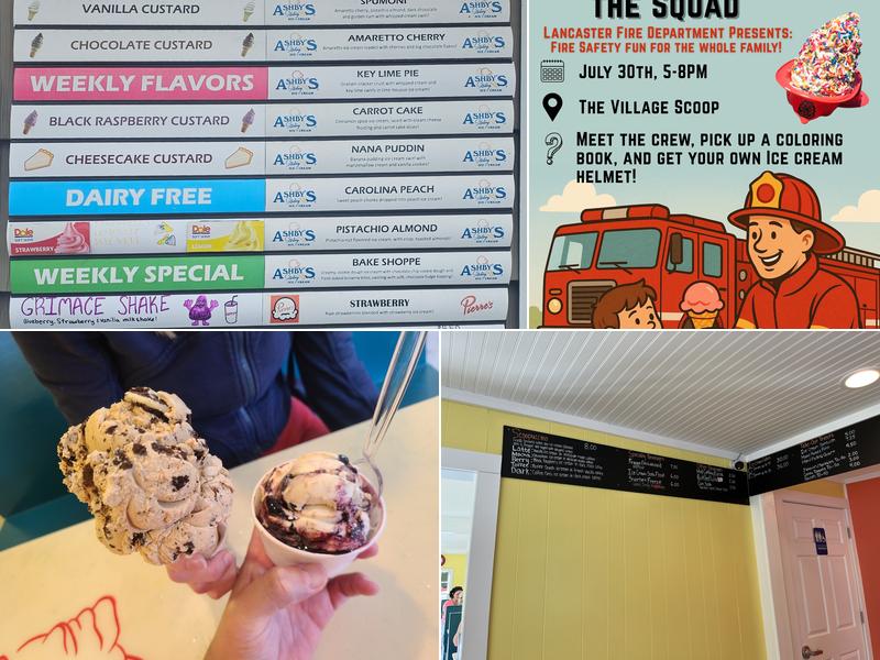 Village Scoop Ice Cream Menu