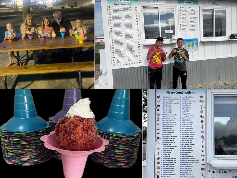 Fruitzen Shaved Ice NE CR Menu