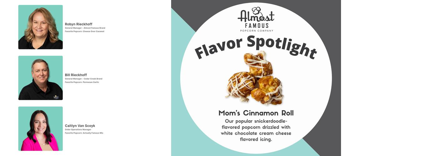 Almost Famous Popcorn Company Menu