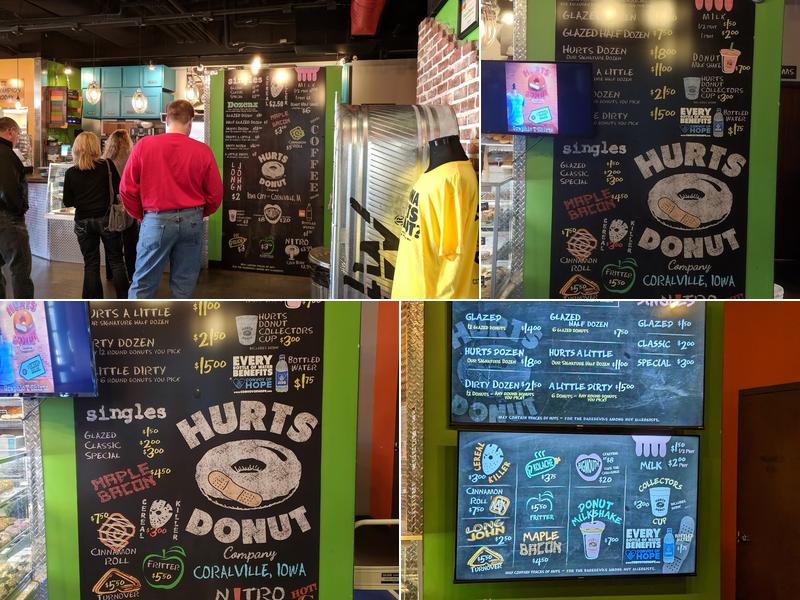 Hurts Donut Co. Menu