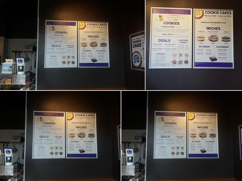Insomnia Cookies Menu