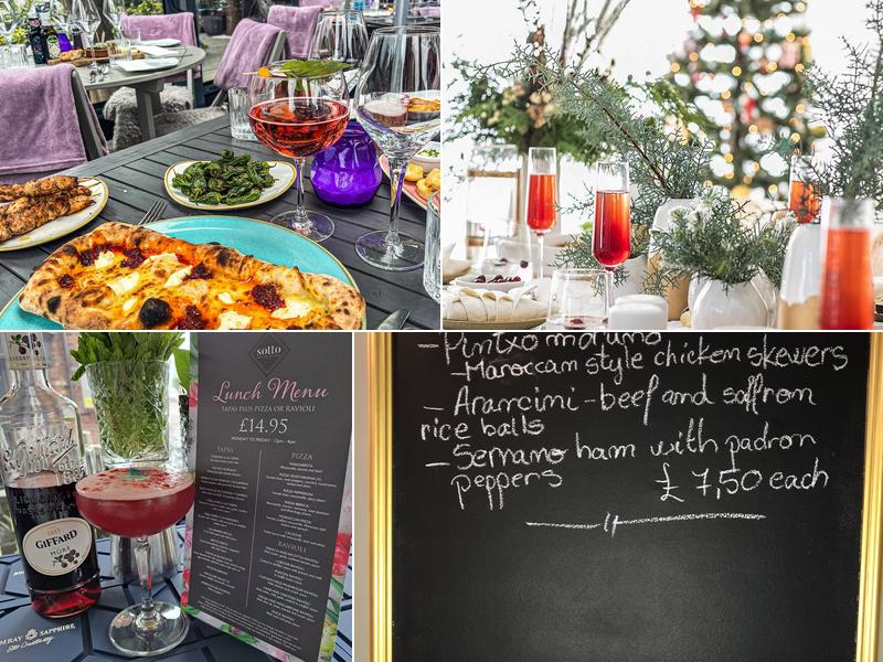 Sotto - Italian & Spanish Cuisine Menu