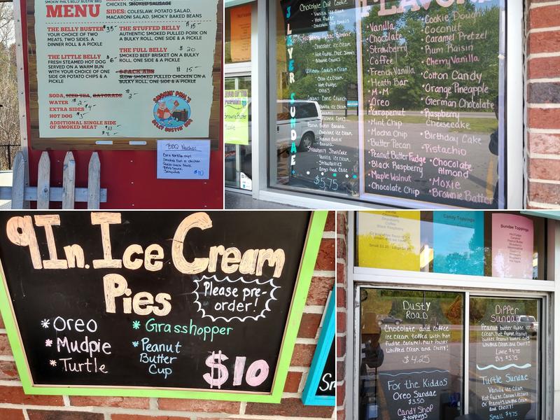 Big Dipper Menu