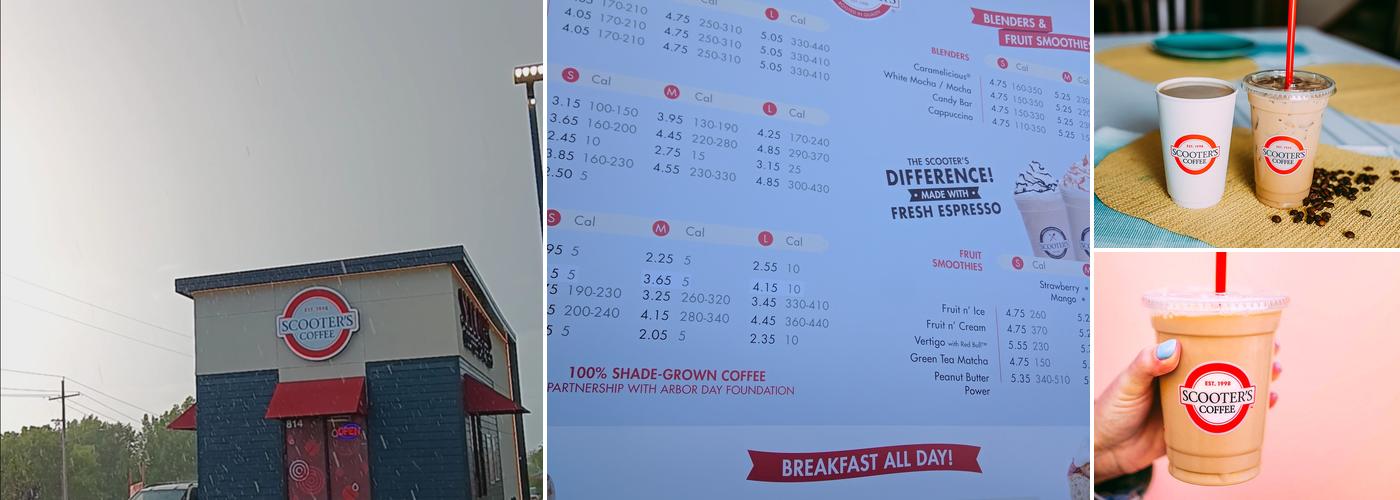 Scooter's Coffee Menu