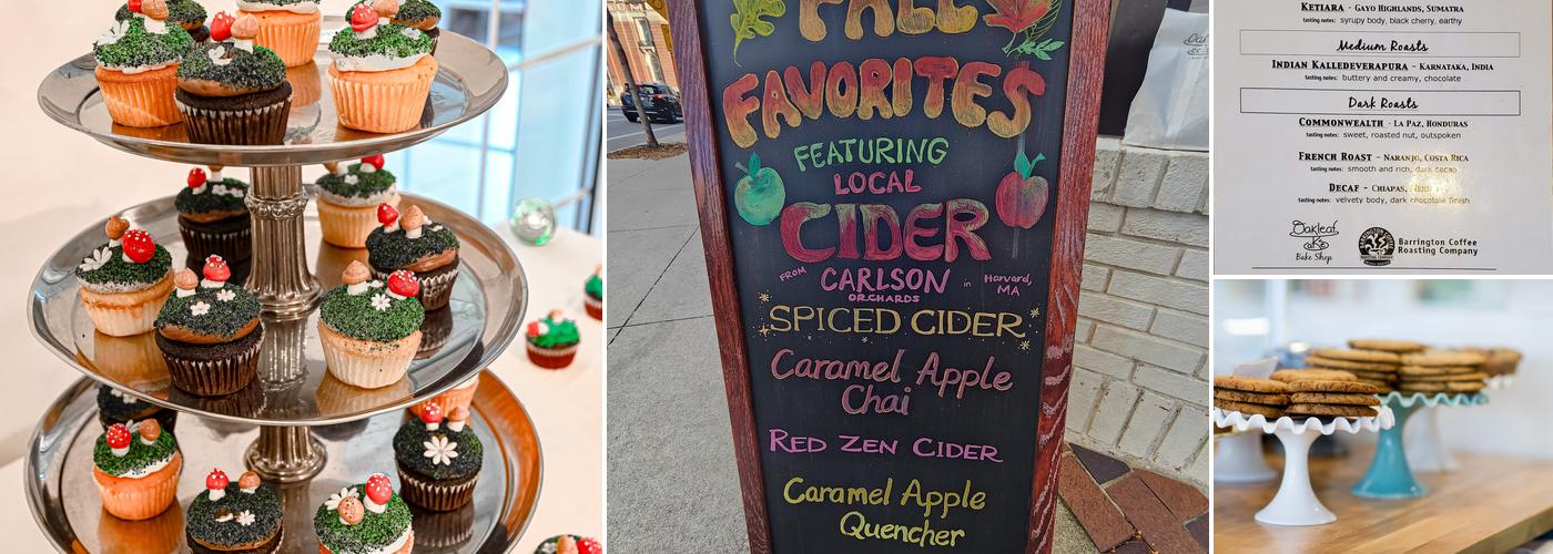 Oakleaf Cakes Bake Shop Menu