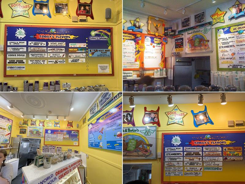 Emack & Bolio's Ice Cream Menu