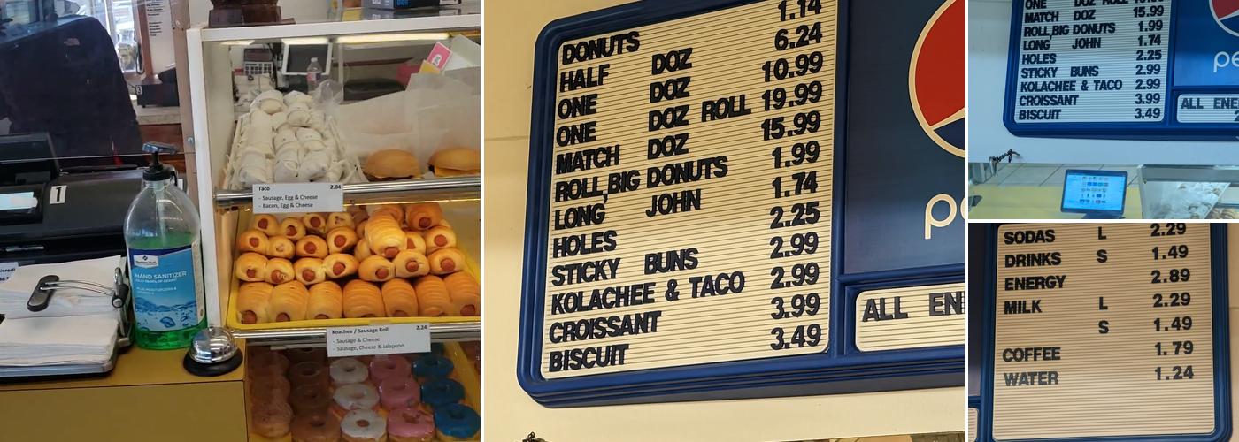 Carol Lee Donuts Menu
