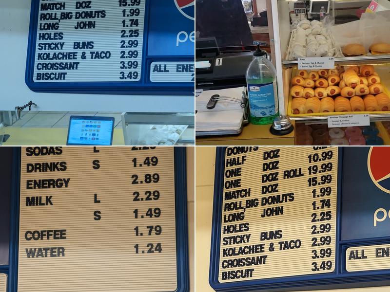Carol Lee Donuts Menu