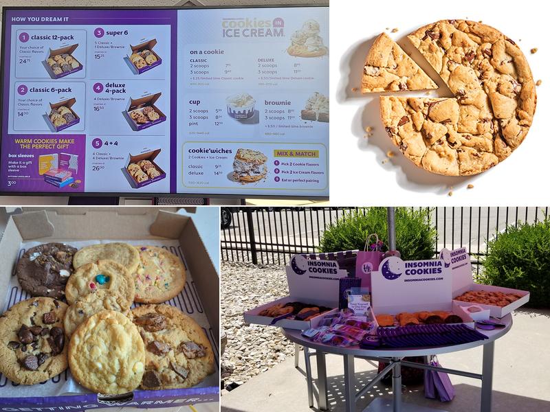 Insomnia Cookies Menu
