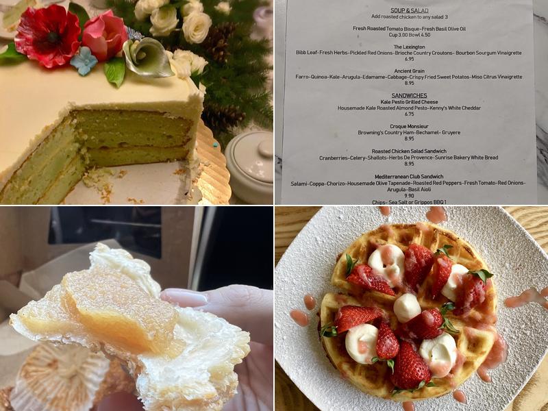 Martine's Pastries Menu