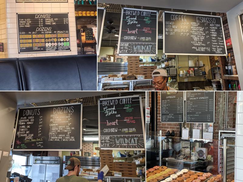 North Lime Coffee & Donuts - Limestone Menu