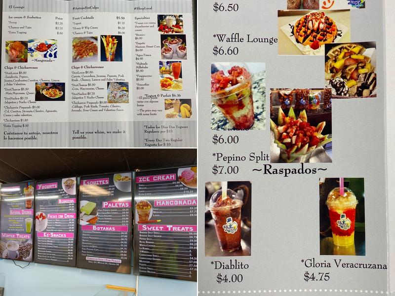 El Lounge Menu