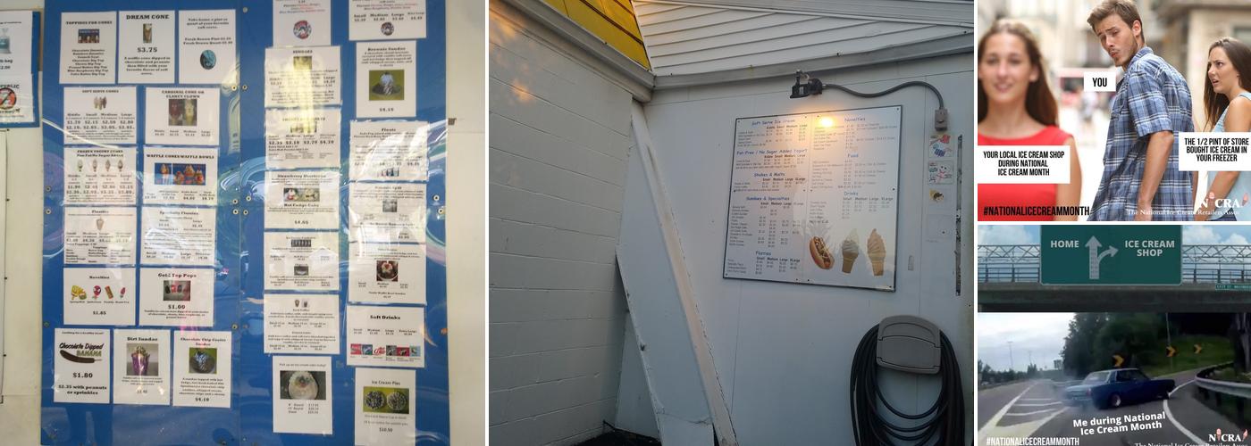 Gold Top Dairy Bar Menu