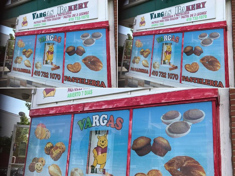 Vargas Bakery Menu