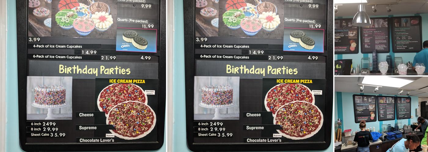 Fell's Point Creamery Menu