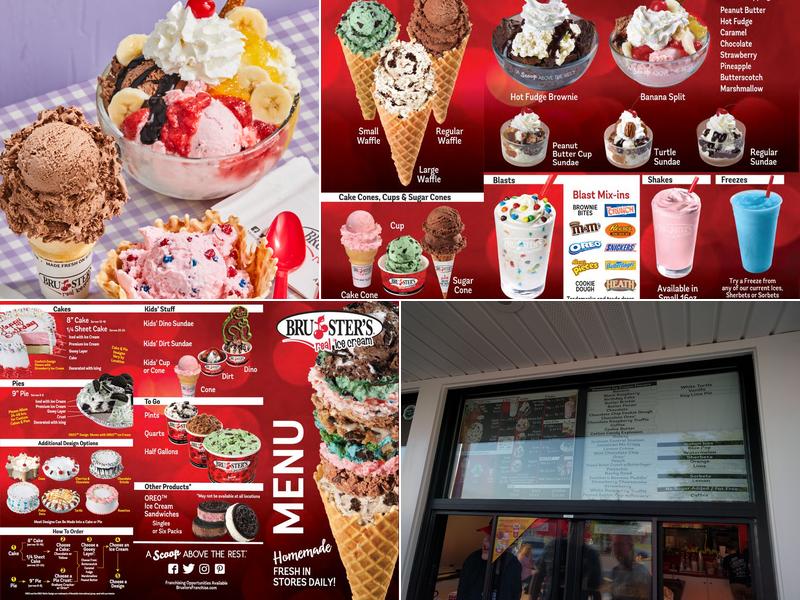 Bruster's Real Ice Cream Menu