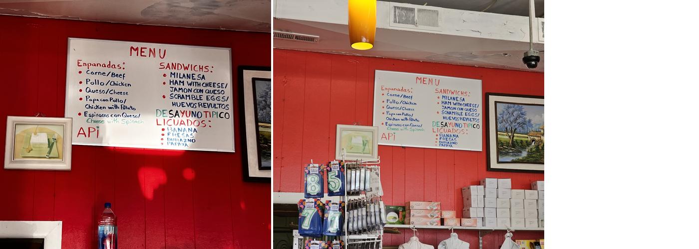 Caramelo Bakery Menu