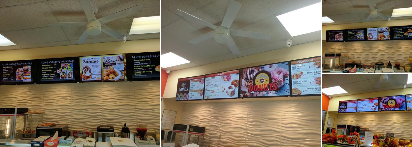 Texas Donuts Menu