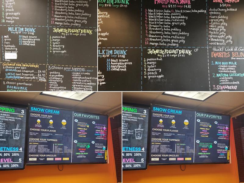 SnowBots Menu