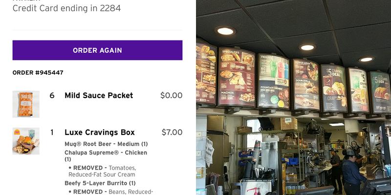 Taco Bell Menu